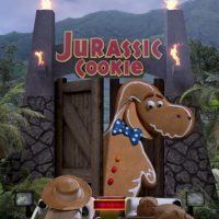 Sesame Street Cookie Monster Jurassic Park Parody