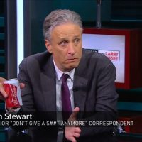 Jon Stewart senior dont give a shit anymore correspondent Larry Wilmore Nightly Show with Larry Wilmore