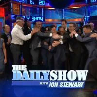 Jon Stewart farewell from entire Daily Show cast ever