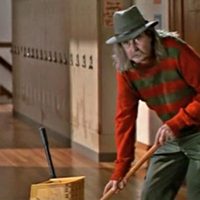 Scream Wes Craven cameo Freddy Krueger janitor