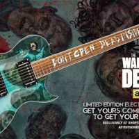 Walking Dead sweepstakes win Zombie Burst Guitar and trip to Alexandria