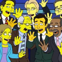 Simpsons dream presidential candidate