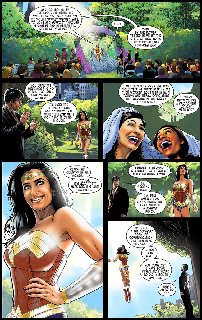 Wonder Woman Lesbian - Wonder Woman a lesbian nymphomaniac?! - L7 World