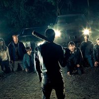 Walking Dead Negan bat Lucille Rick