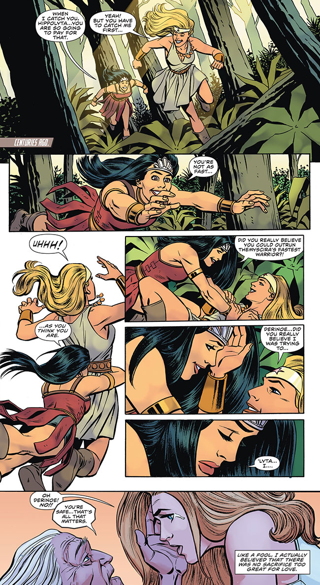 Wonder Woman Annual 1 Amazon Queen Hippolyta Derinoe Lesbian gay