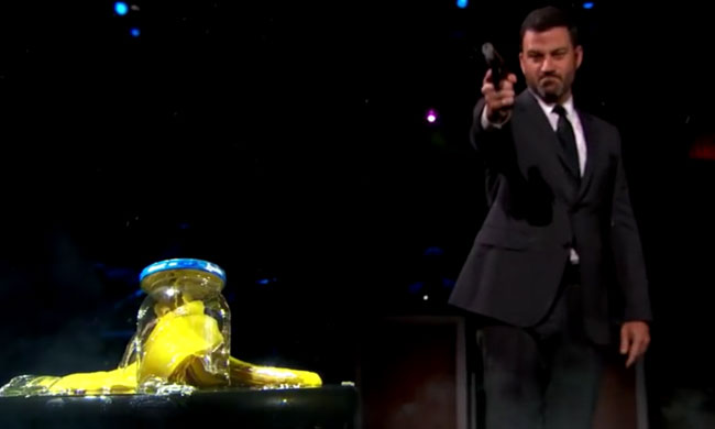 Jimmy Kimmel blows the lid off pickle jar conspiracy Hillary Clinton