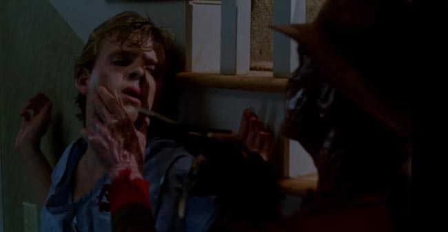 Nightmare on Elm Street 2 Freddy's Revenge Jesse (Mark Patton) Freddy Krueger (Robert Englund)