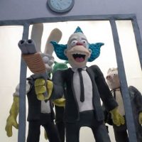 Simpsons couch gag Reservoir Dogs claymation