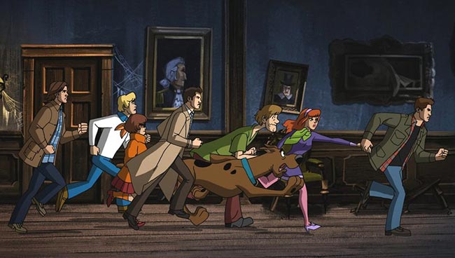 Supernatural Scooby-Doo crossover Scoobynatural chase run