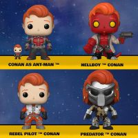 Conan Pop Funko Ant-Man Hellboy Star Wars Rebel Pilot Predator